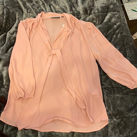 COPY - NY&Co: 7th avenue design studio - blouse with tie - M - Picture 1 of 3